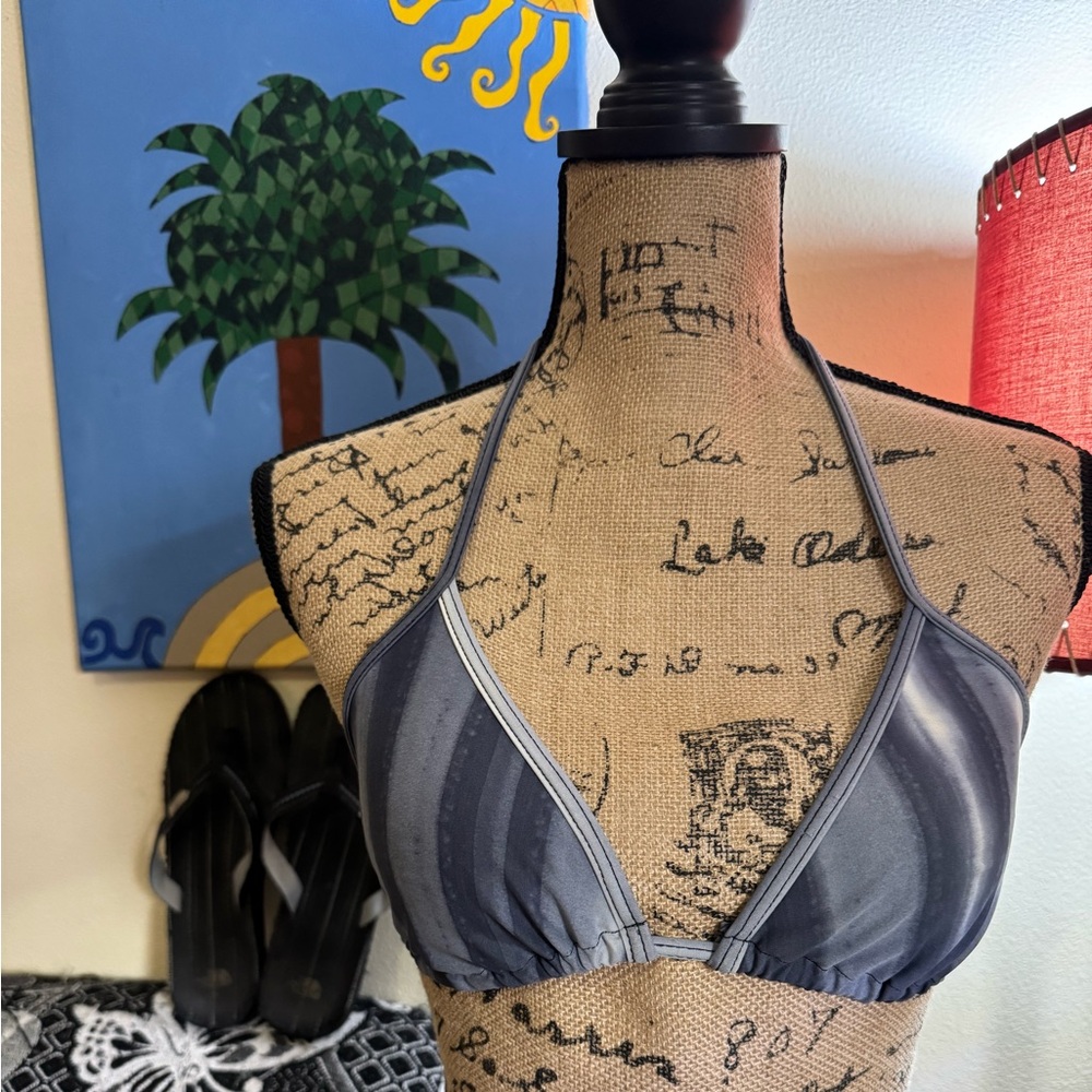 Vintage bikini top I bought in Italy because I forgot to pack one in 1999! Sz 10